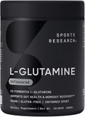 L-Glutamina Sports Research 300g – Sin Sabor